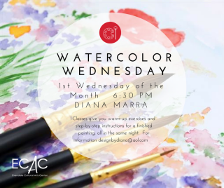 Watercolor Wednesday at the Evendale Cultural Arts Center