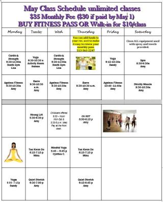 Evendale Group Fitness Classes
